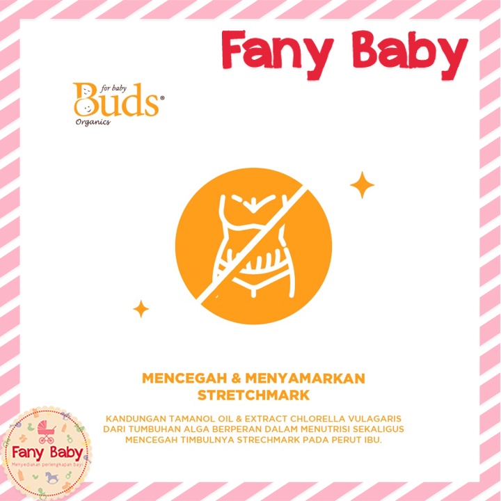 BUDS BEAUTIFUL BLOOMING BELLY STRETCH MARK CREAM 150ML