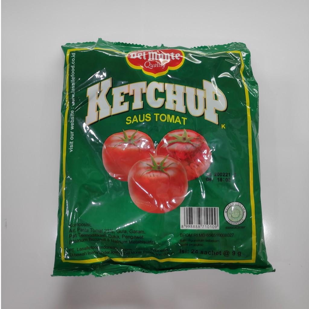 

Delmonte Ketchup Saus Tomat 24pcs Saos Tomato