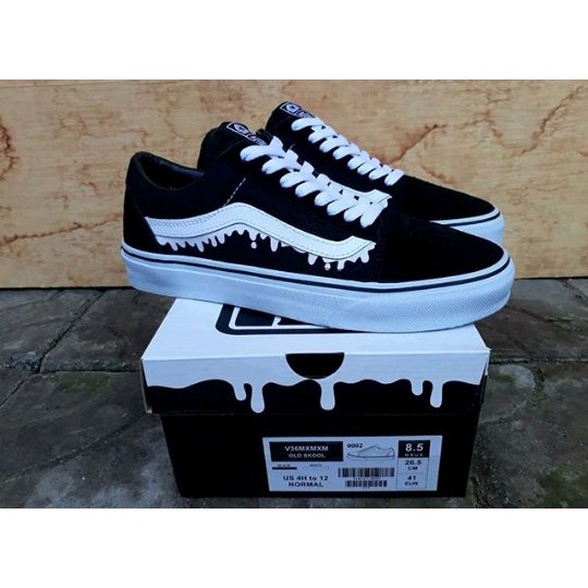 PROMO SEPATU VANS MOTIF LUMER OLDSKOOL SEKOLAH SANTAI PREMIUM TERBARU