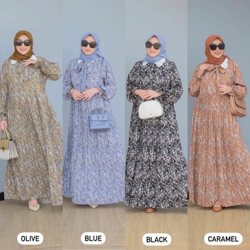 DYN Chloe Dress Gamis Woolpeach Premium