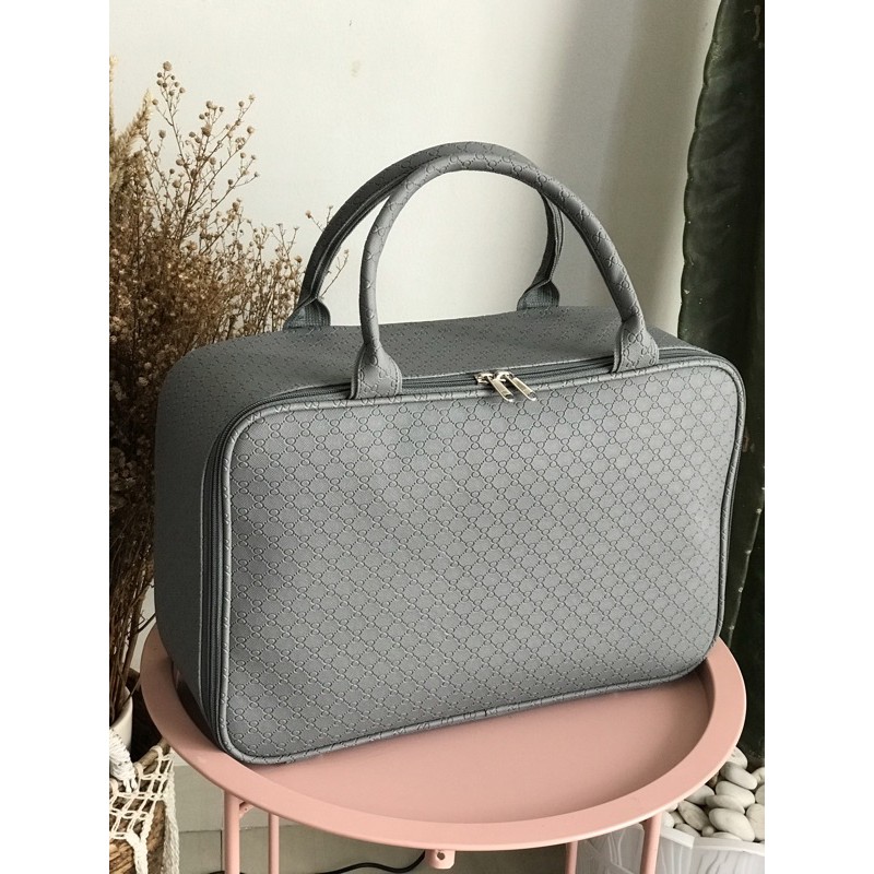 Q KECIL ABU / travel bag / koper mini