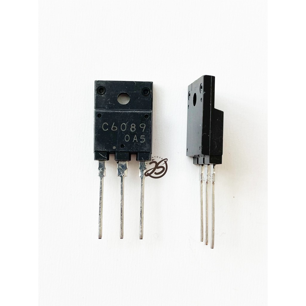 C6089 ASLI ORIGINAL 2SC6089 ORI TRANSISTOR HORISONTAL SUPER