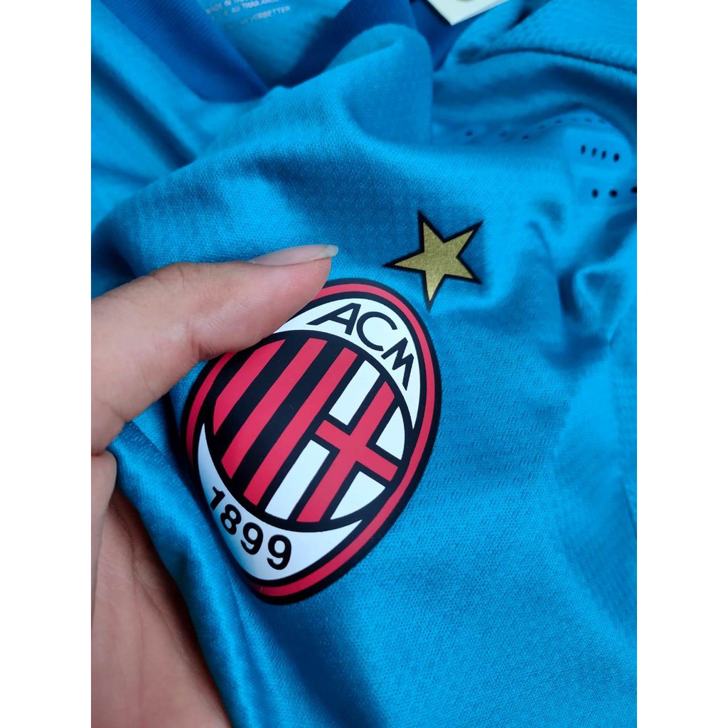 HQ PLAYER ISSUE EVOKNIT - JERSEY BOLA MILAN 3RD THIRD 2020-2021 EVOKNIT HQ IMPORT