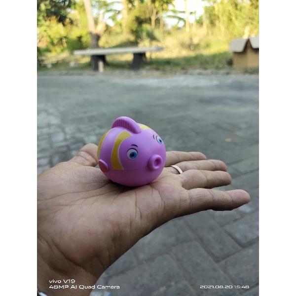 Mainan Anak Mobil Hewan Mobilan Bentuk Binatang Bentuk Hewan Lucu Pull Back / Mainan Lucu Tarik Mundur MURAH-ikan Kembung Ungu