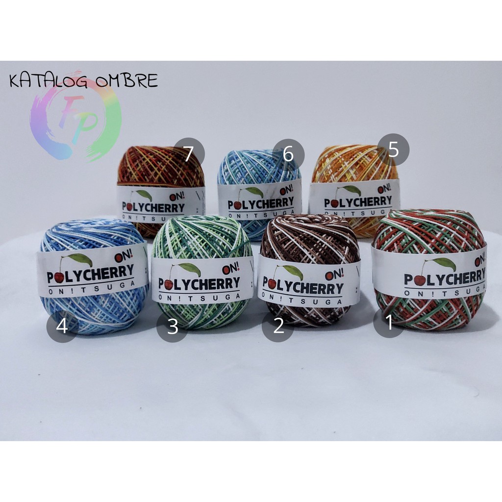 Benang RAJUT POLYCHERRY SEMBUR