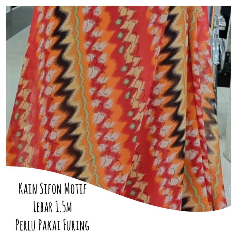 Sifon Silky Motif Halus