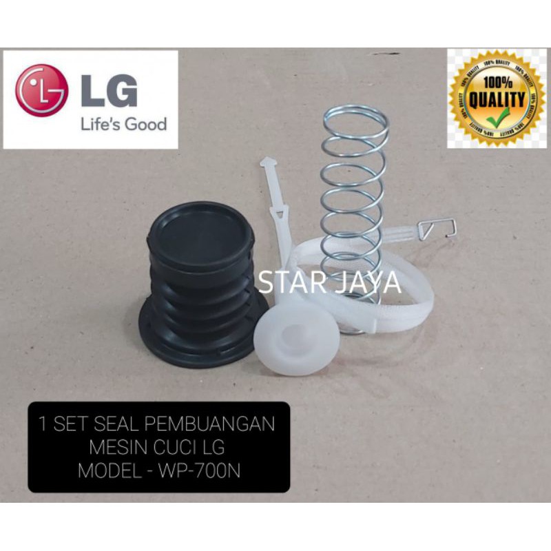 1 Set Seal Karet Pembuangan Mesin Cuci LG WP 700N