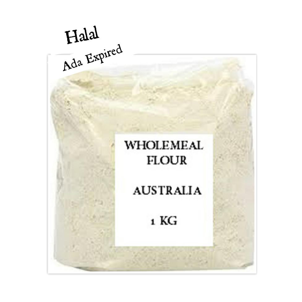 

Sale!! Whole Meal Flour From Australia 1Kg / Tepung Gandum Terbaru