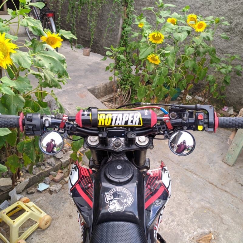 BUSA STANG TRAIL KLX CRF WR155 palang stang busa stabiliser stang plus busa satu set busa stang protaper universal all motor