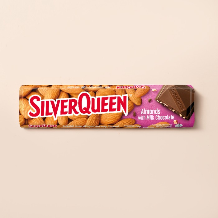 COKELAT- SILVERQUEEN ALMOND 28 G -COKELAT.