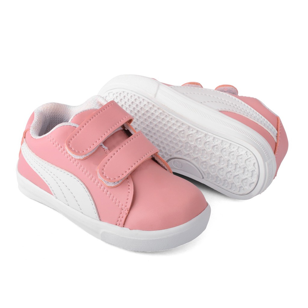 sepatu sneakers anak cewek umur 1 2 tahun terbaik PM PINK