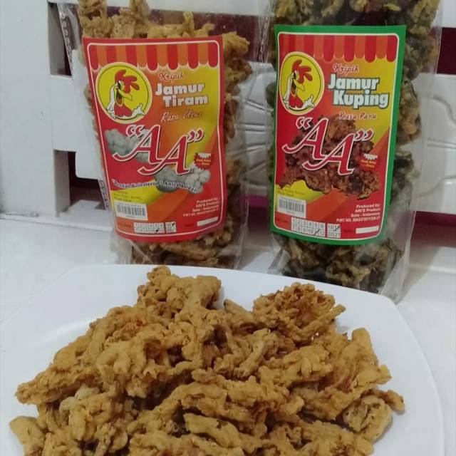 

(TERMURAH) Jamur Tiram/ Kuping Crispy HOMEMADE