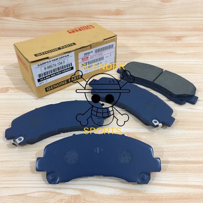 BRAKE PAD FRONT ISUZU D-MAX - BRAKE DISC PAD DMAX - KAMPAS REM DEPAN D-MAX