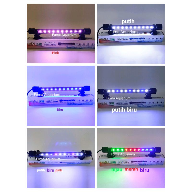 LAMPU LED CELUP AQUARIUM 30cm HIKARI HK-LP300-T4-LED 5watt