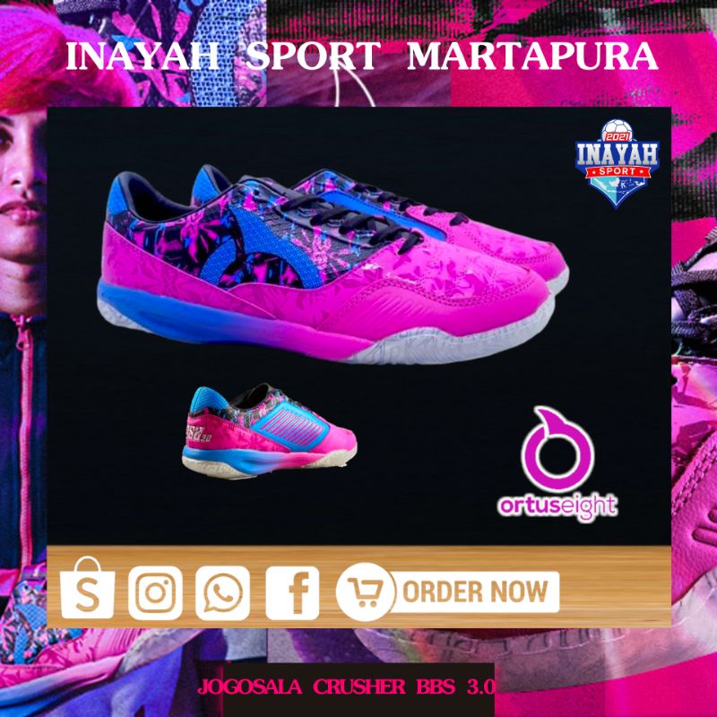 Sepatu futsal Ortus Jogosala crusher bbs 3.0 new 2022