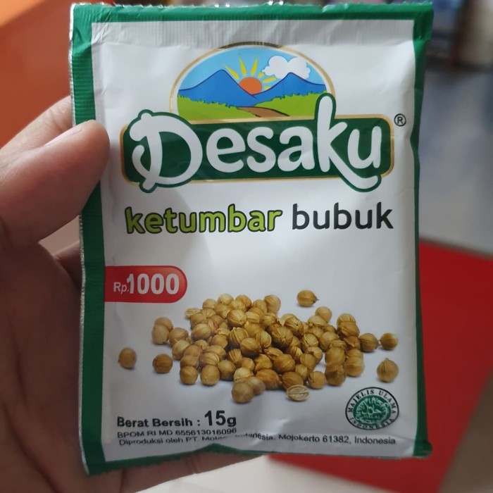 

PCS 15GR - BUMBU DESAKU KETUMBAR BUBUK atayatoko