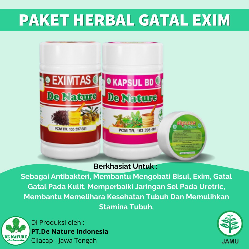 Obat Herbal Gatal Pada Kulit - Gatal Selangkangan - Gatal Exim Menahun Paket Ampuh