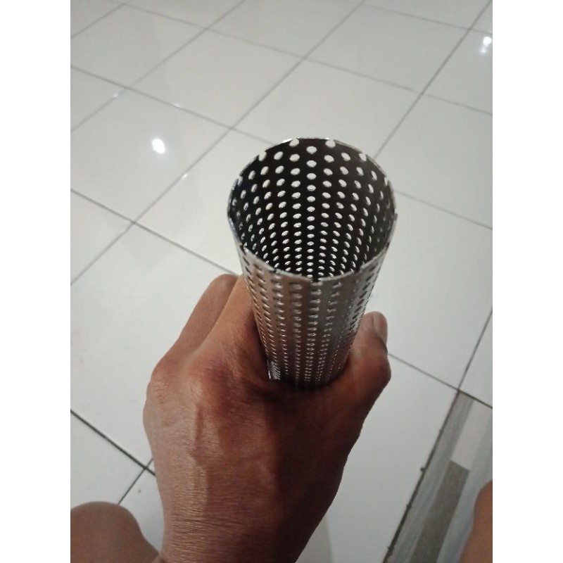 Saringan Knalpot Copy TSUKIGI VND Inlet 32mm Peredam Suara Saringan kenalpot Racing Bobokan Adem Bass Tlsukigi-6