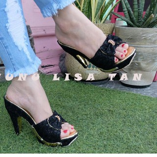 HOT PROMO NunuLisaTan Termurah High Heels Wanita Hak HOT PROMO NunuLisaTan Termurah High Heels Wanita Hak