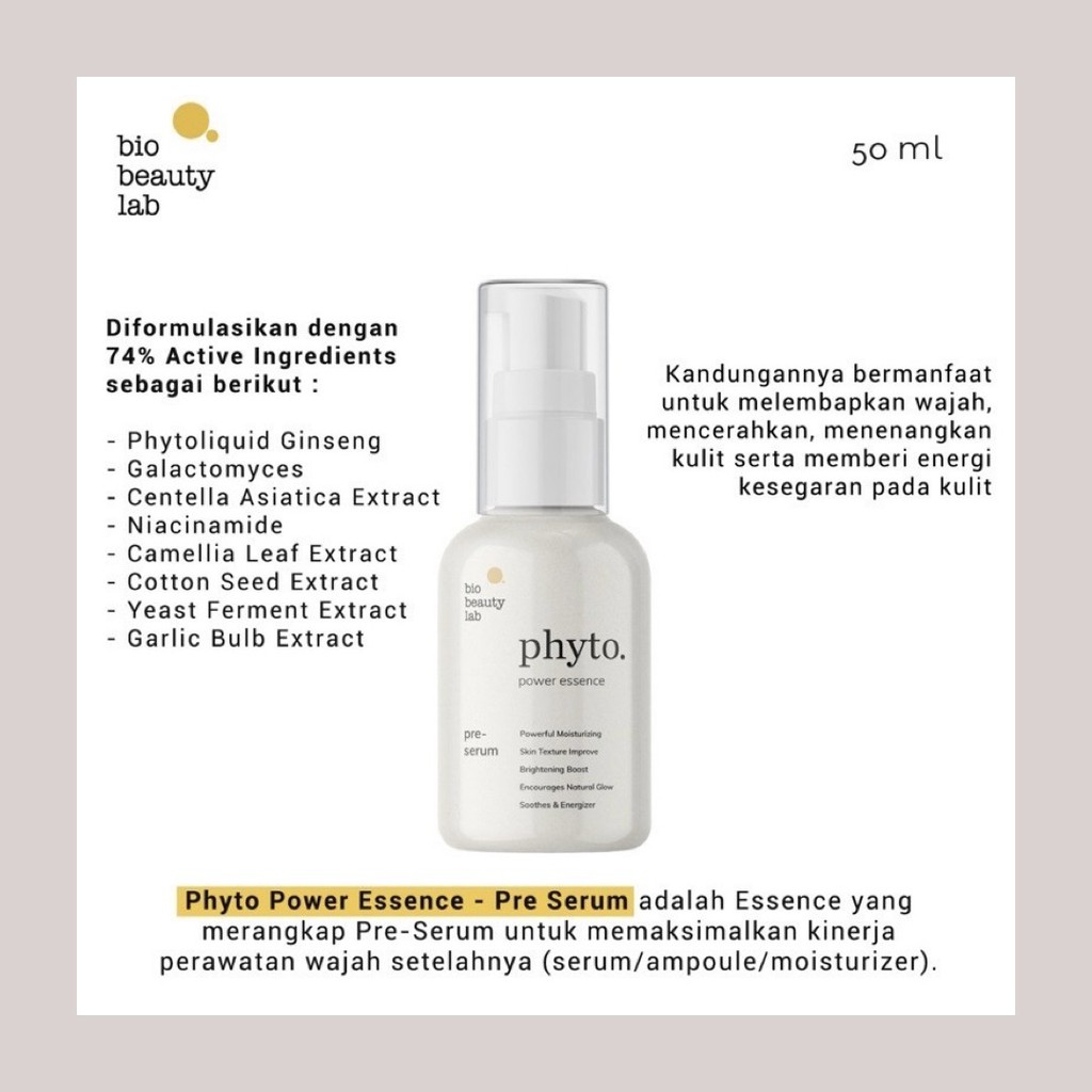 Bio Beauty Lab - Phyto Power Essence