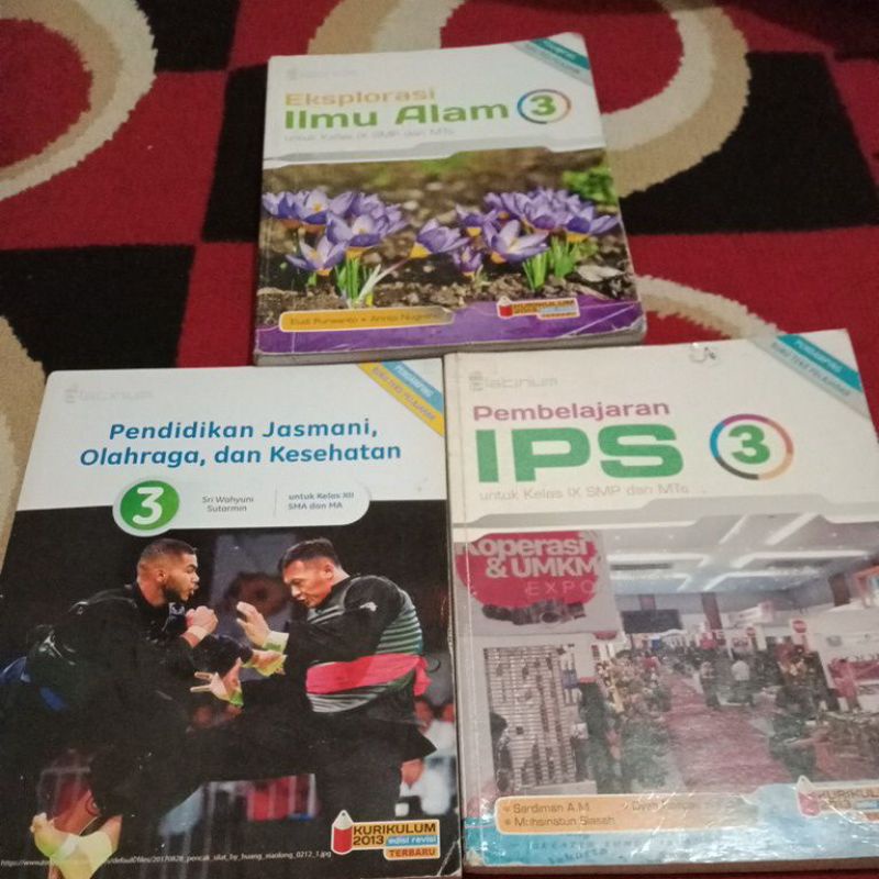 EKSPLORASI ILMU ALAM 3 - PENJASORKES - PEMBELAJARAN IPS SMP MTS SMA KELAS 9 IX PLATINUM