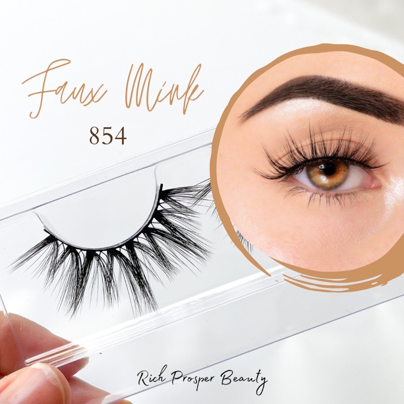 PREMIUM 3D LASHES - FAUX MINK 801