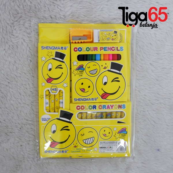 365 STATIONERY SET #40972 Buku &amp; Alat Tulis Anak / Karakter Fancy Gambar Lucu