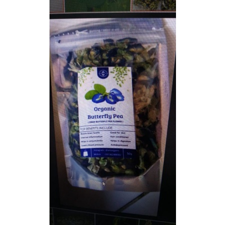 

Organic Butterfly Pea