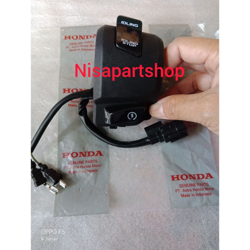 saklar switc holder kanan vario 150 125 new LED tombol stater tombol idling stop vario 125 150 led