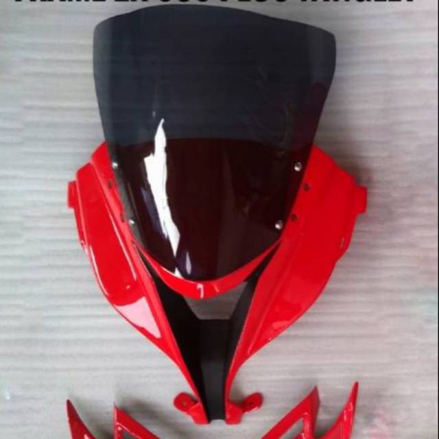 KEDOK NINJA 250 ZX636 KEDOK ZX 636 FI FRAME NINJA 250 FI MODEL ZX 636 VISOR NINJA 250 FI WINDSHIELD