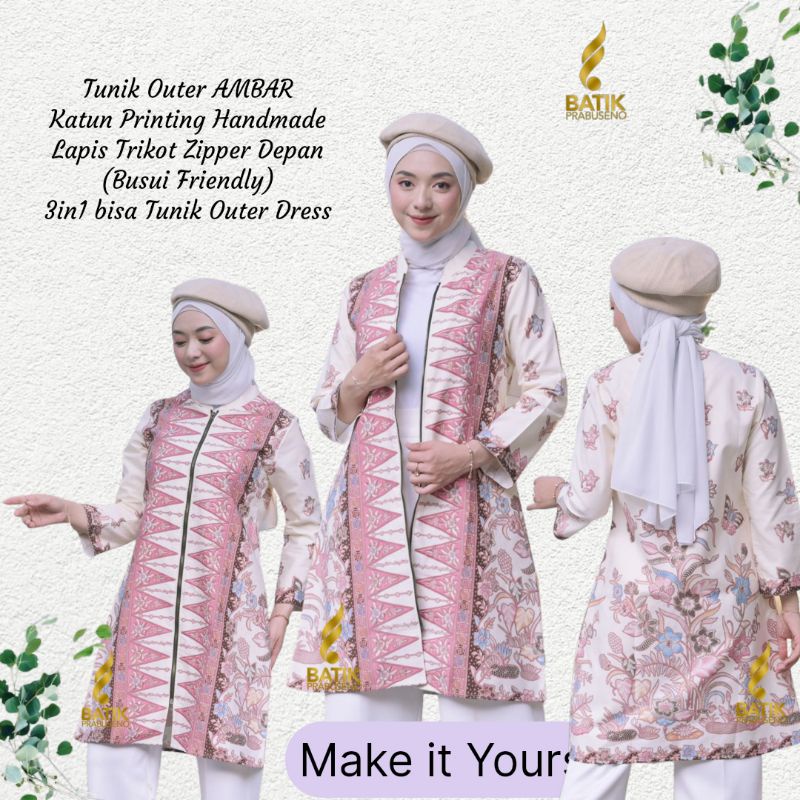 Batik Tunik Prabuseno Wanita