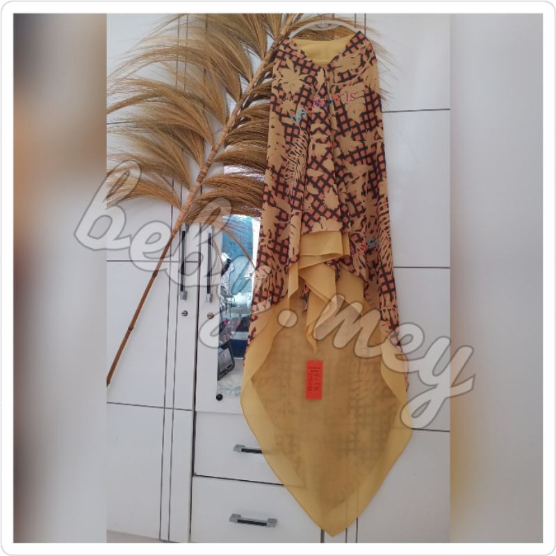 khimar sisesa berkha tropical yellow ❌SOLD IG❌