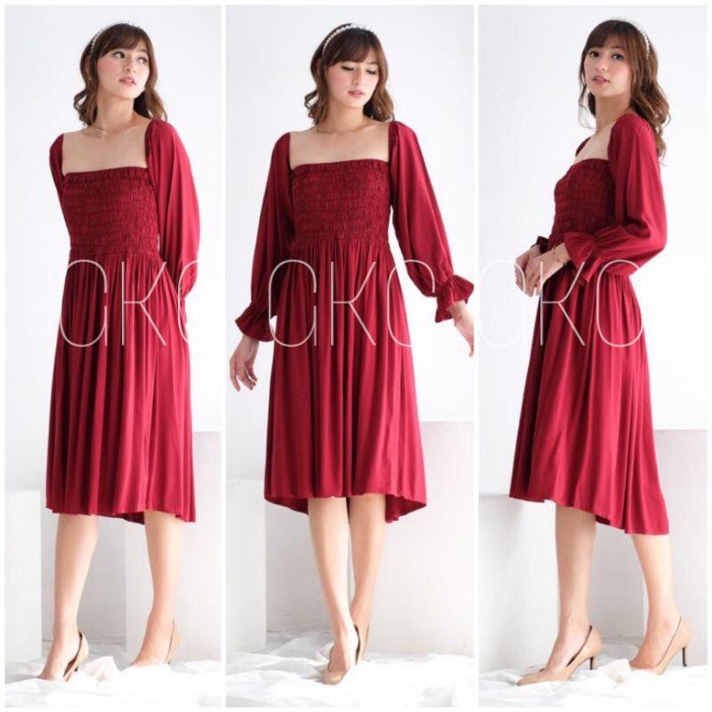 Dress Plus Size Dress Daeun Plus Size Dress Big Size Dress Jumbo Fashion Wanita korea