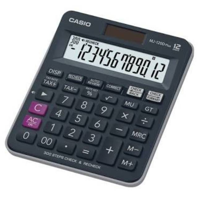 

Kalkulator Casio MJ-120D Plus 12 digit