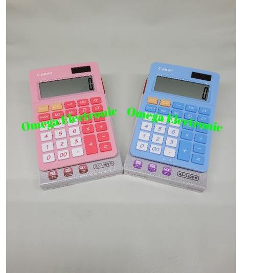 

Model baru - Canon AS-120V Calculator DeskKalkulator Meja Kantor Stylish Warna Warni Colorful AS 120V ,,