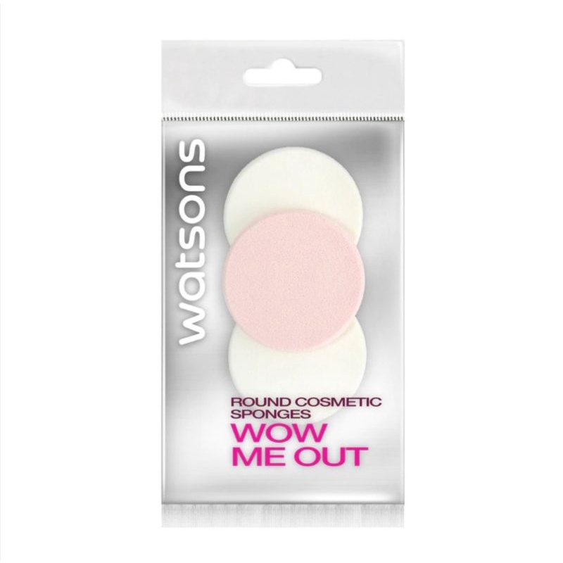 Watsons Beauty Blender Round Cosmetic Sponges Wow Me Out