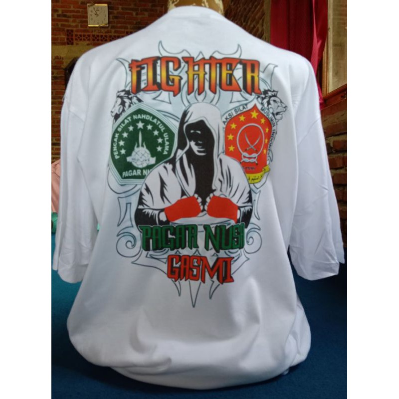 Kaos Gasmi-Kaos Pagar Nusa Gasmi Putih