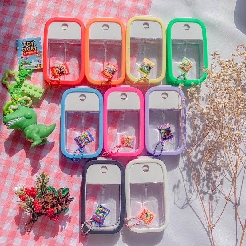 tempat hand sanitizer botol hand sanitizer card parfume tempat holder handsanitizer holder hand sani