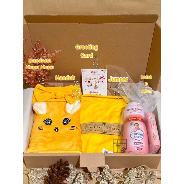 Hampers Baby Newborn Kado Lahiran Aqiqah Bayi Laki Laki Perempuan