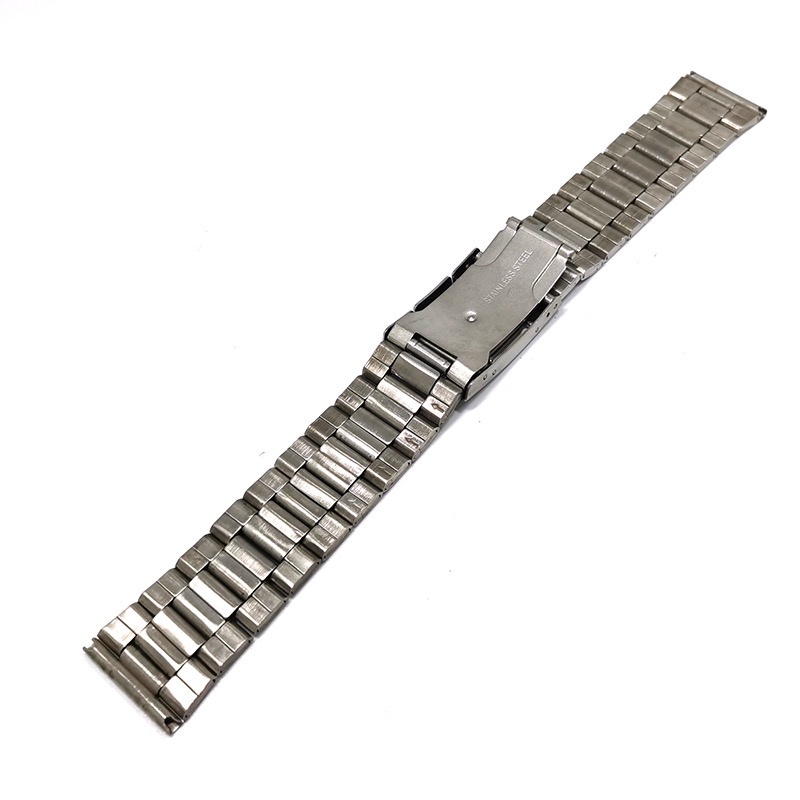 ONLYONE12 Tali Jam Tangan Stainless Steel  / Tali Jam Tangan Strap / Tali Rantai Metal Stainless Steel Jam Tangan Thick Watch