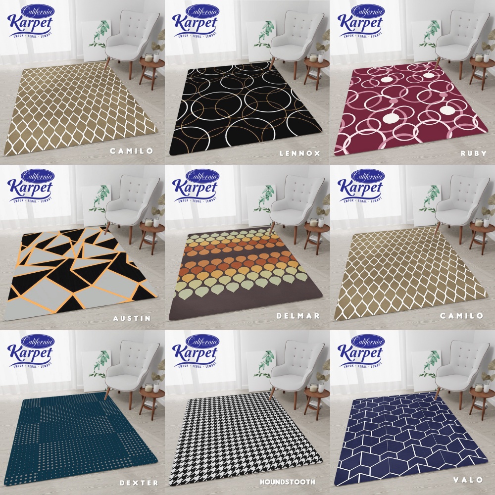 California - Karpet Selimut / Karmut Malaysia (150x190) Terlaris pilihan