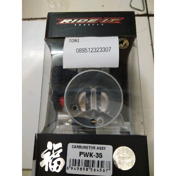 DSA           karbu pwk 35 ride it chrom .