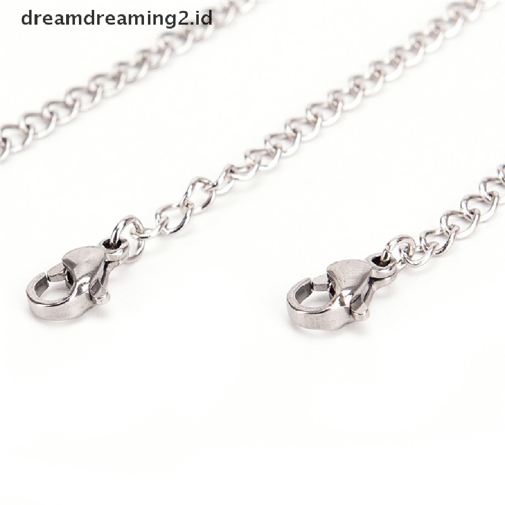 (LIKE) Rantai Extension Tail Links Untuk Membuat Perhiasan Kalung / Gelang / Anting