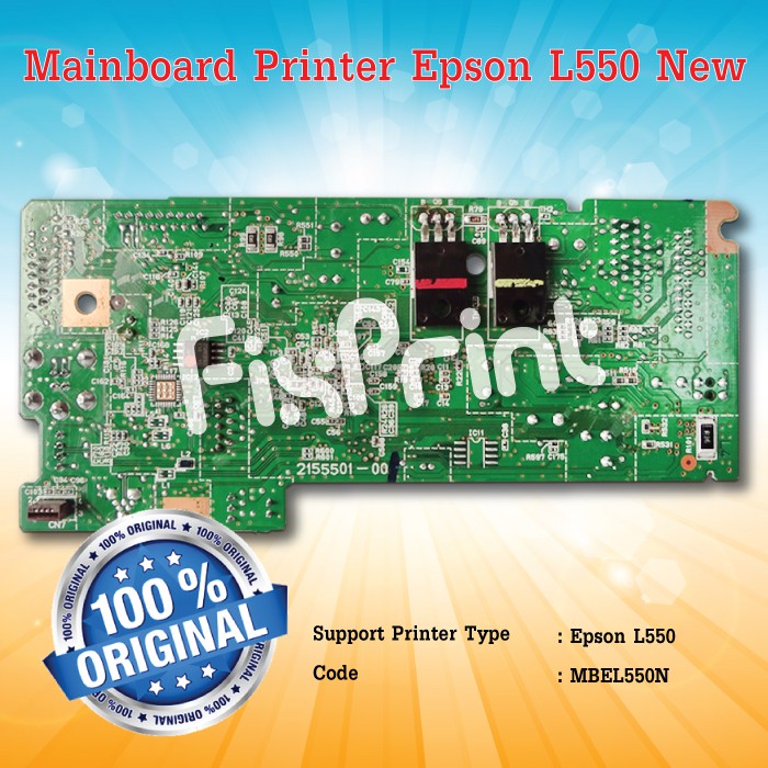 Board Printer Epson L550, Mainboard L550, Motherboard L550 New Original, Part Number 2172091-00