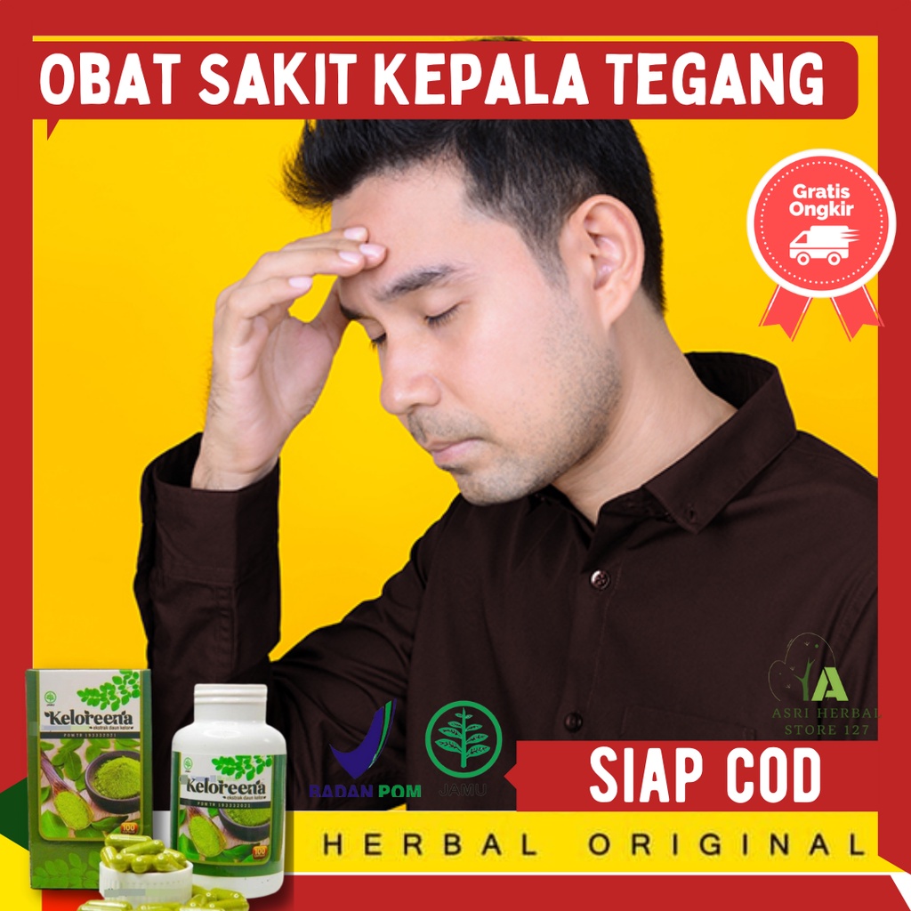 Obat Sakit Kepala Tegang,obat meredakan Nyeri kepala, kaku leher, hingga wajah dan mual, muntah, sul