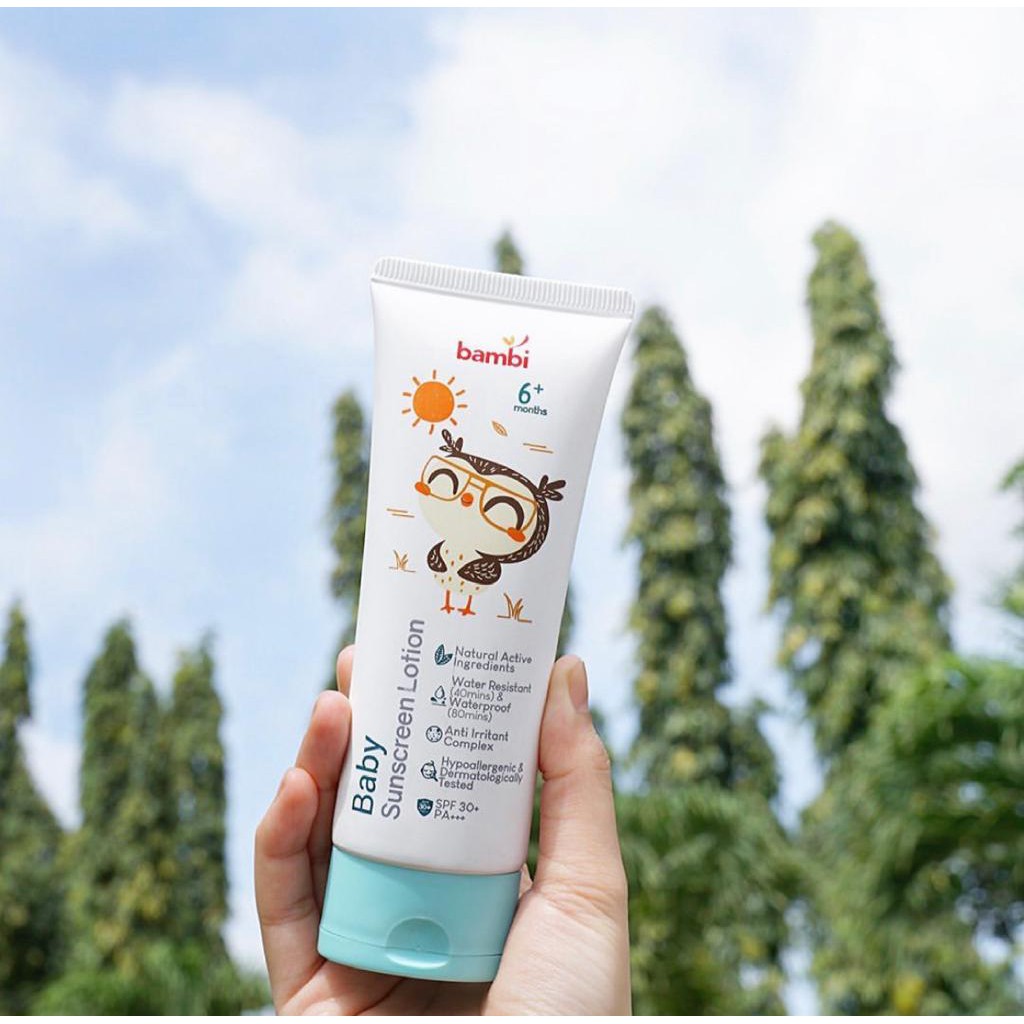 BAMBI BABY SUNSCREEN LOTION 100ML / BAMBI