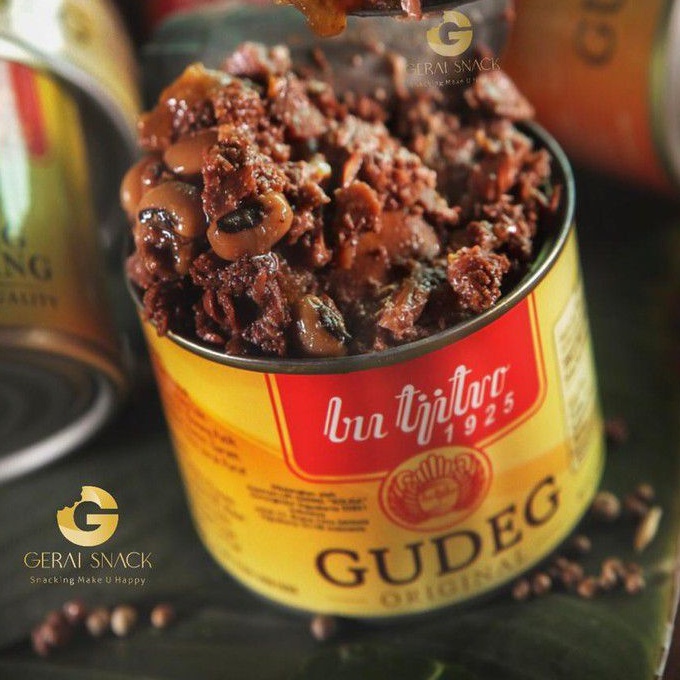 Gudeg Kaleng Bu Tjitro Rasa Rendang Khas Yogyakarta Non MSG (210g)