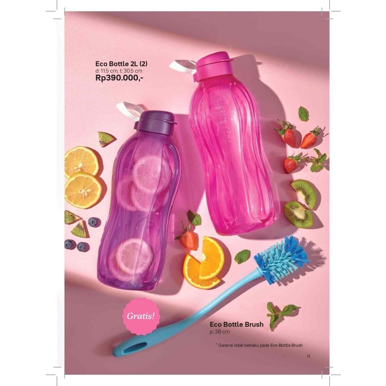 Tupperware Eco Bottle 2L / botol minum 2l