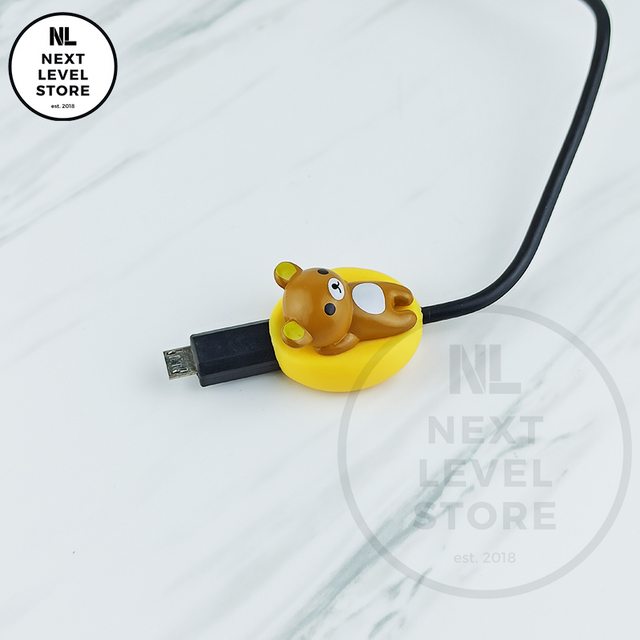 Rilakkuma Series Cable Bite Pelindung Kabel Protection