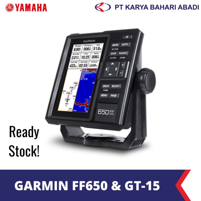 Garmin Ff 650 Gps Fishfinder With Gt15M-Th Transducer 052